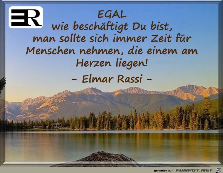Egal wie beschaeftigt Egal wie beschaeftigt