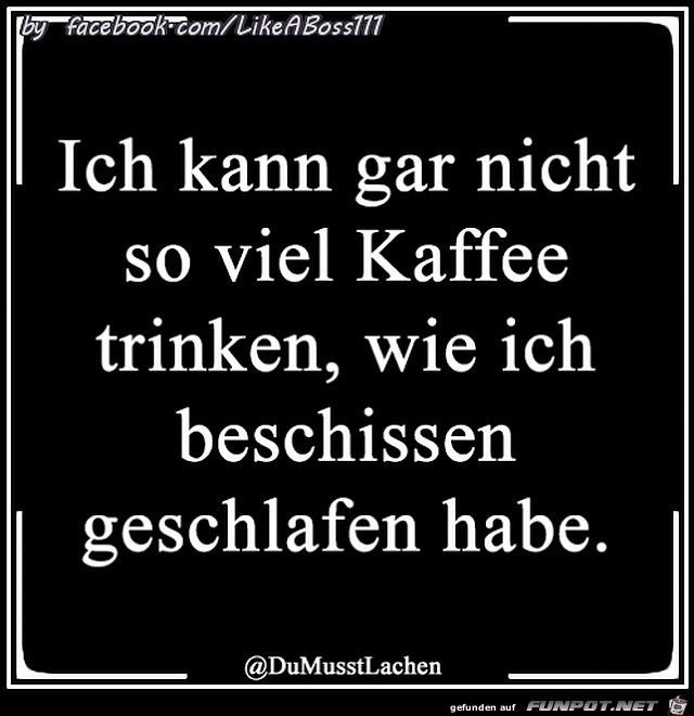 Kaffee trinken