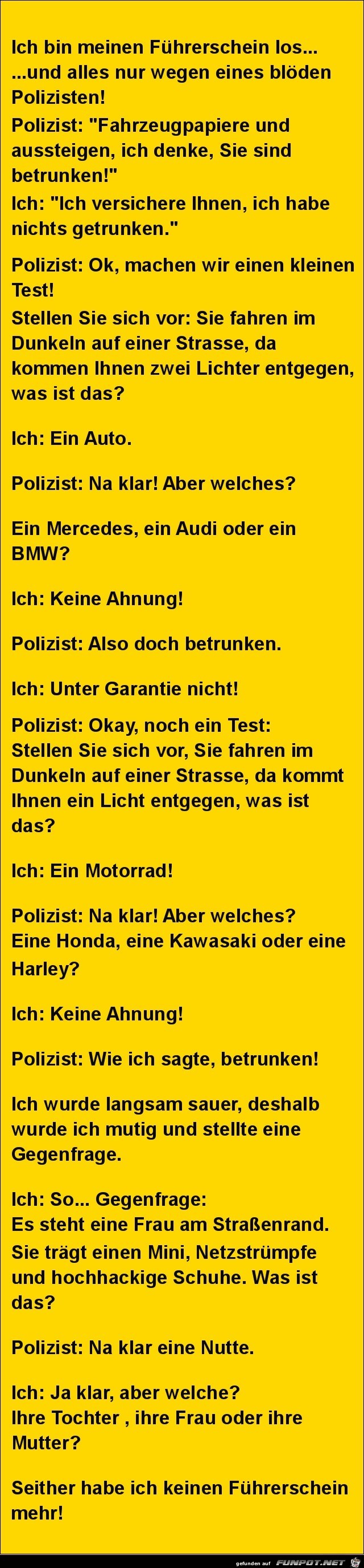 Polizeikontrolle......