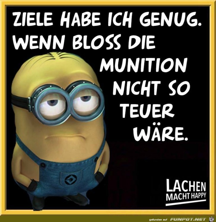 Ziele habe ich genug Ziele habe ich genug