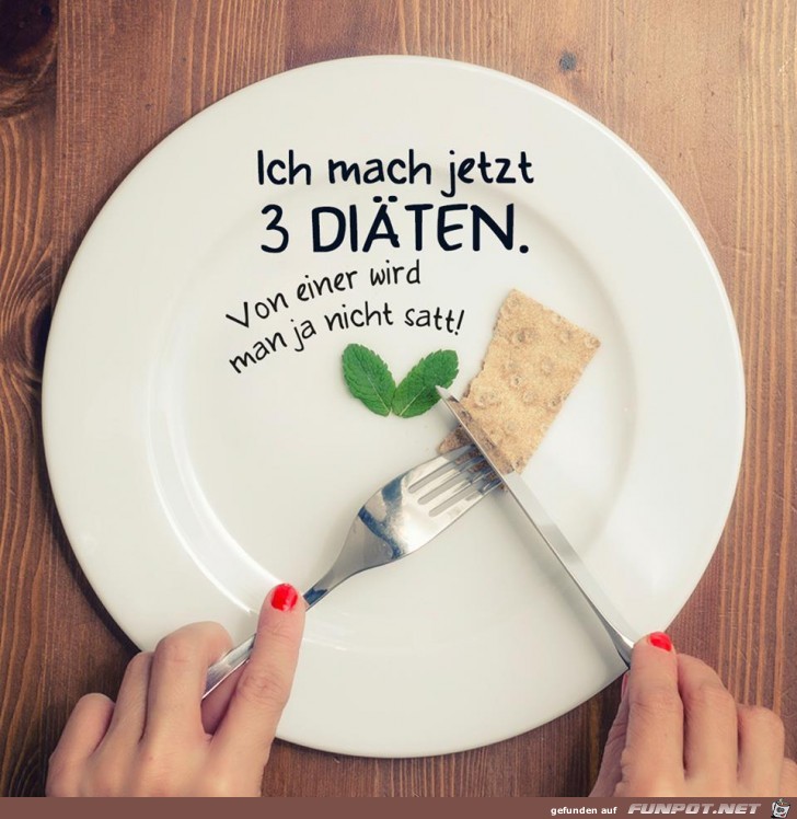 Mach jetzt 3 Diäten Mach jetzt 3 Diäten