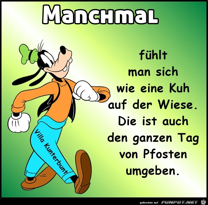 Manchmal