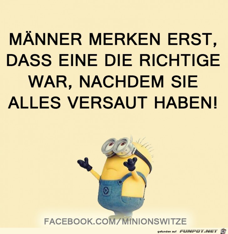 Männer merken erst Männer merken erst