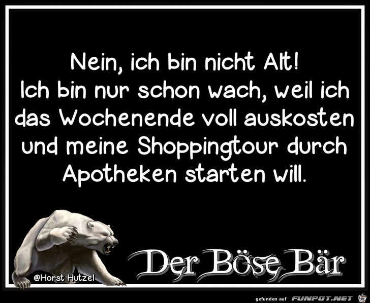 Nein, ich bin nicht Alt Nein, ich bin nicht Alt