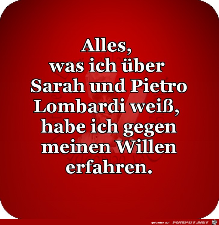 Sarah und Pietro Sarah und Pietro