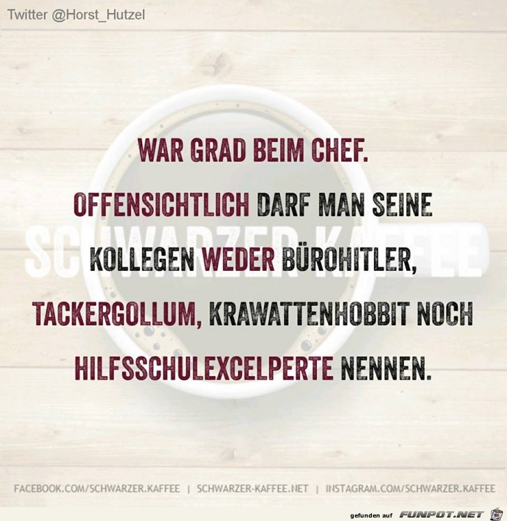 Anschiss beim Chef Anschiss beim Chef