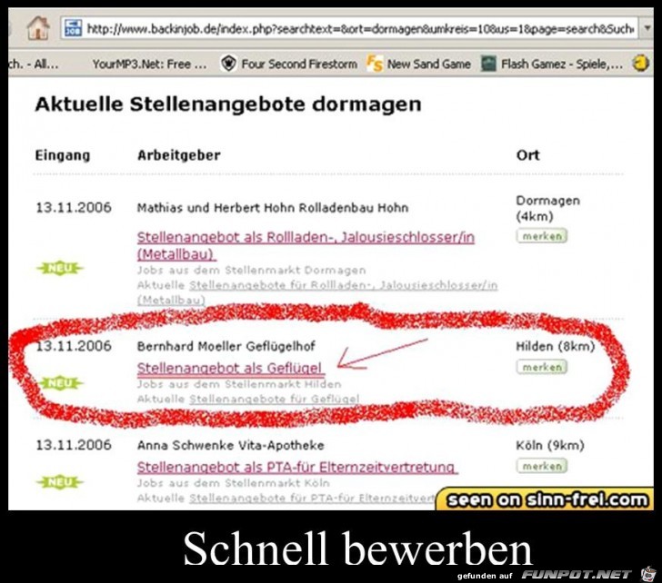 68 habe endlich einen neuen Job gefunden 68 habe endlich einen neuen Job gefunden