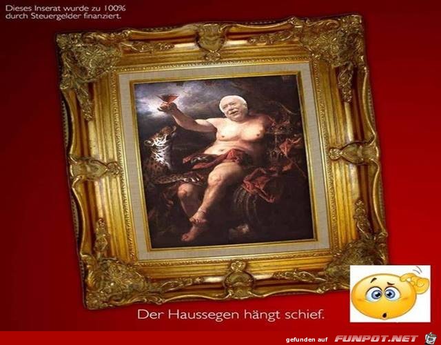 der Haussegen hngt schief......