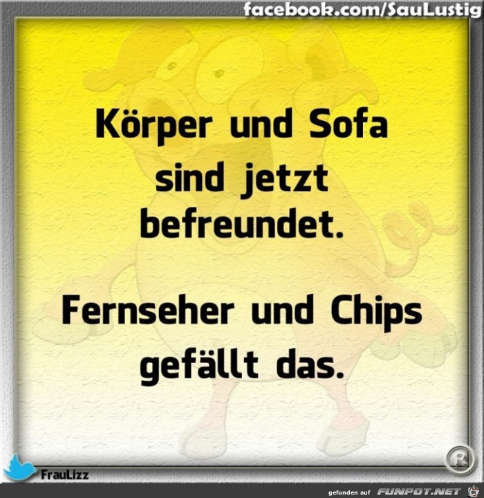 Krper und Sofa