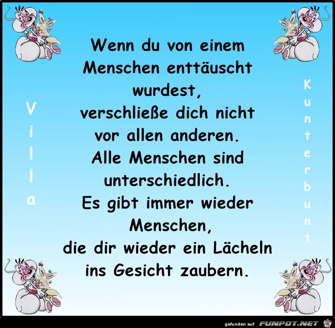 Wenn du enttaeuscht wurdest Wenn du enttaeuscht wurdest