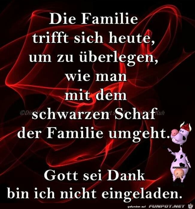 Die Familie trifft sich heute