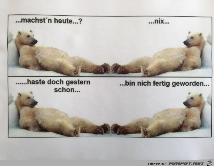 Nicht fertig geworden Nicht fertig geworden