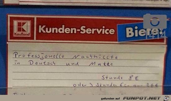 Dann lieber keine Nachhilfe Dann lieber keine Nachhilfe