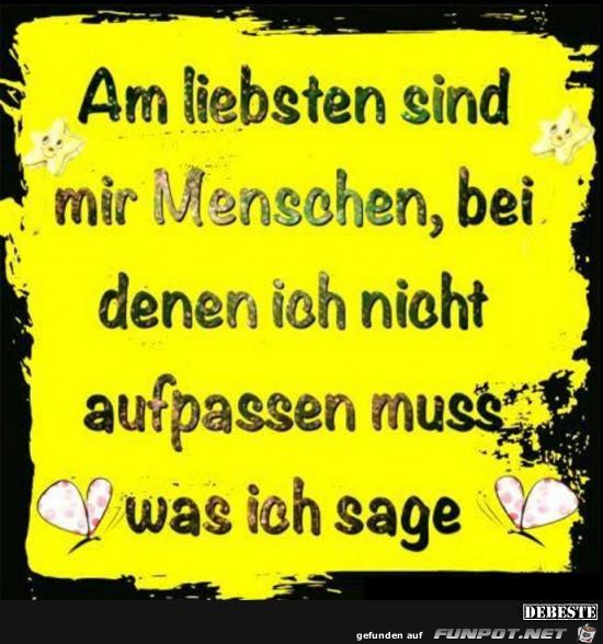 liebste Menschen...