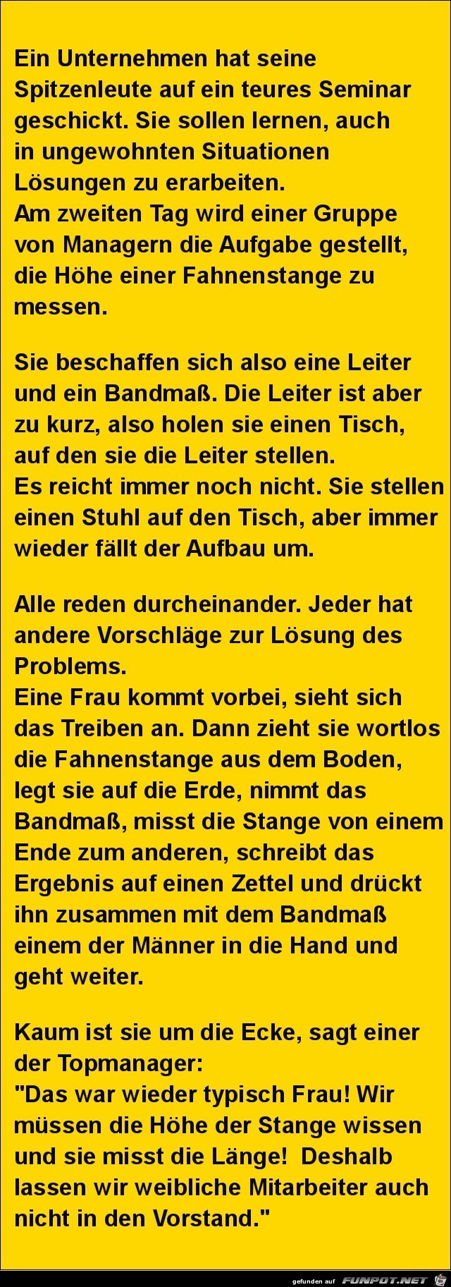 das war wieder typisch Frau..... das war wieder typisch Frau.....