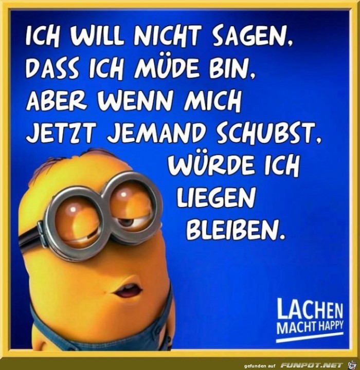 Will nicht sagen