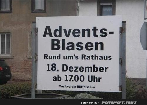 Adventsblasen Adventsblasen