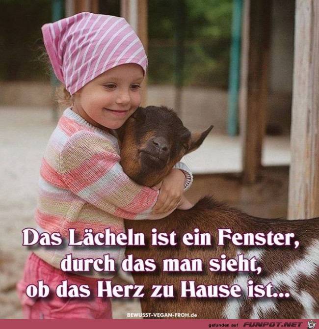 Das Lächeln ist ein Fenster Das Lächeln ist ein Fenster