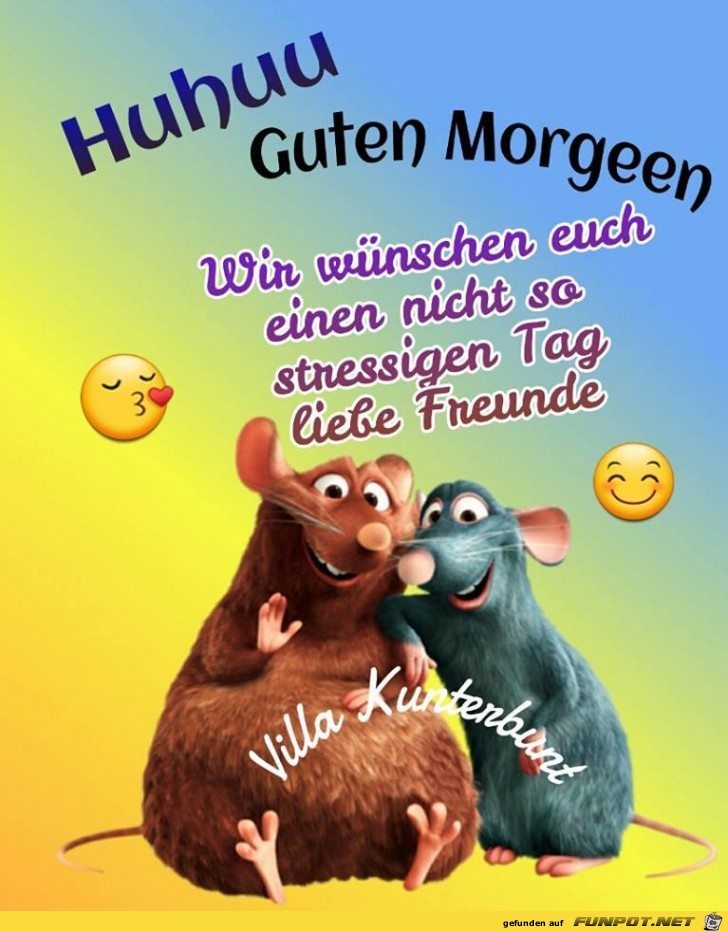 HUhuhu Guten Morgen HUhuhu Guten Morgen