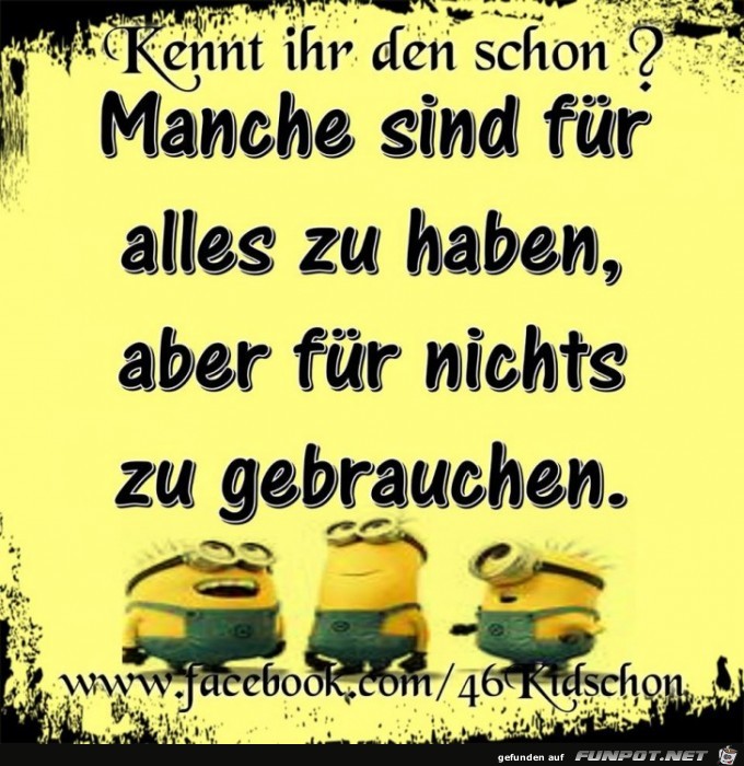 Fuer alles zu haben Fuer alles zu haben