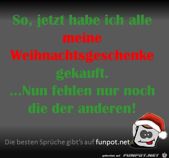 Alles eingekauft Alles eingekauft