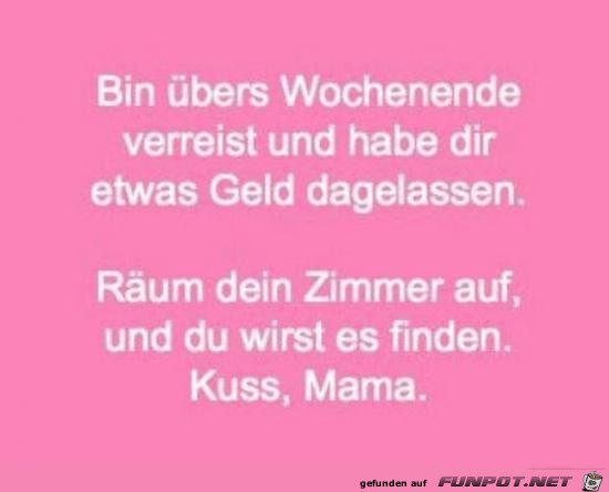 über´s Wochenende verreist...... über´s Wochenende verreist......