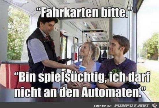 Fahrkarten bitte......