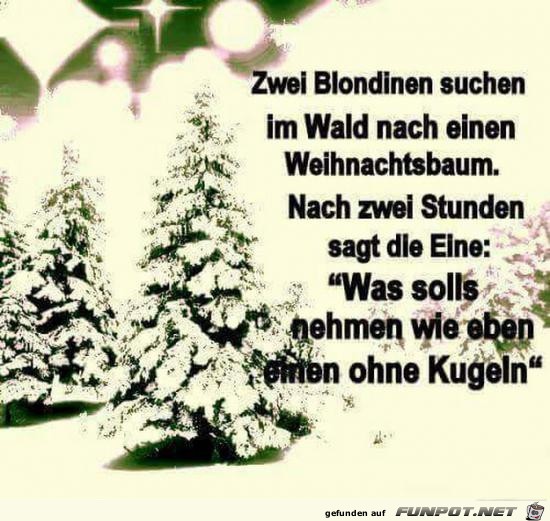 zwei Blondinen suchen im Wald......