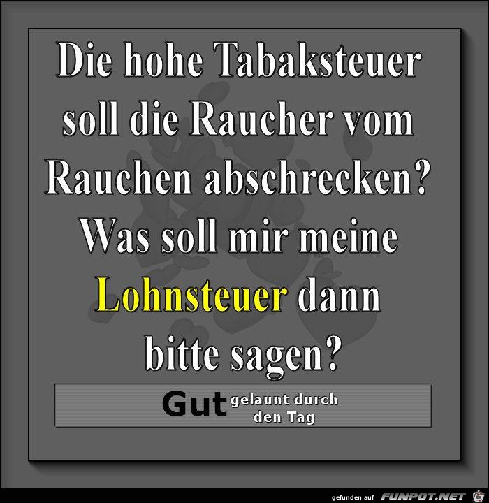 Tabaksteuer Tabaksteuer