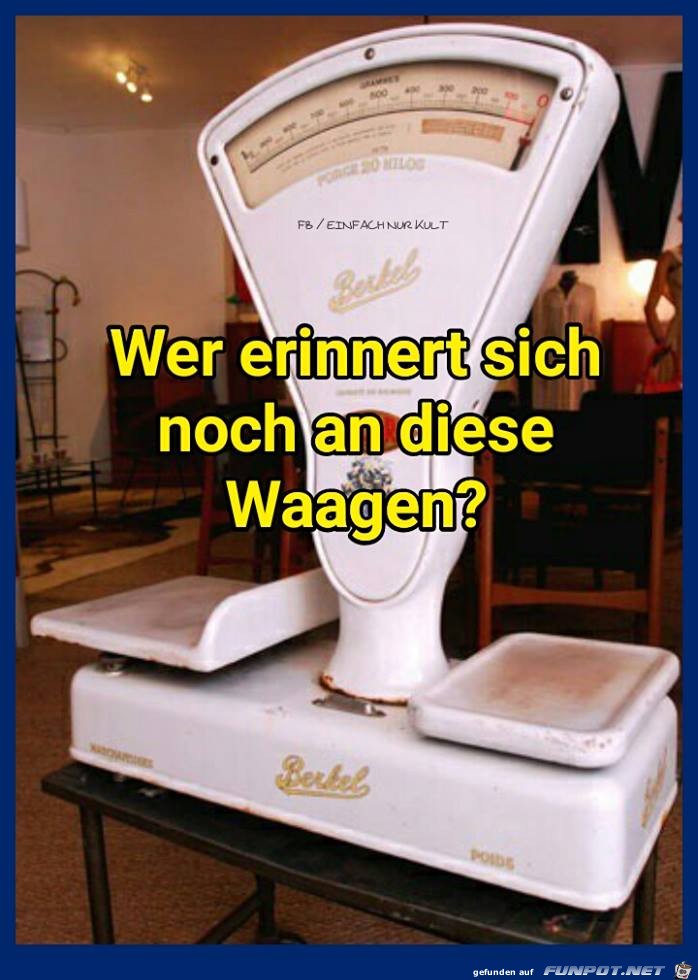 Wer erinnert sich noch