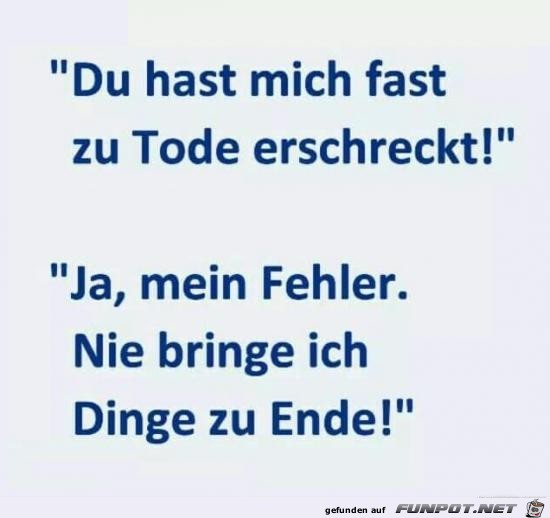 Mein Fehler