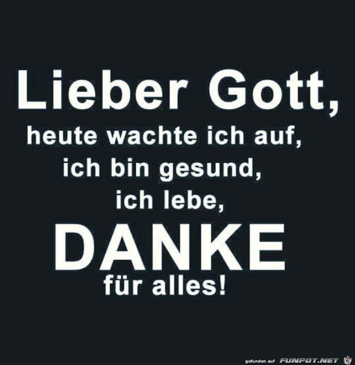 Lieber Gott Lieber Gott