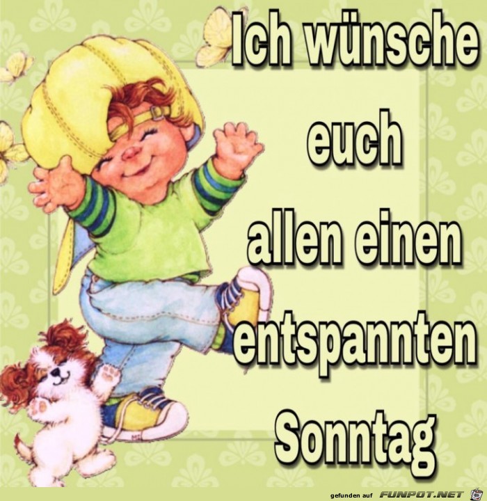 Entspannten Sonntag Entspannten Sonntag