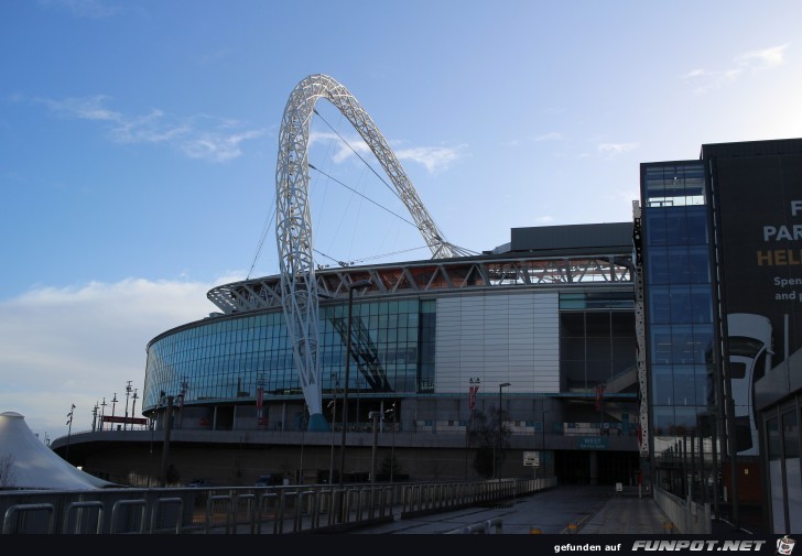 das Wembley-Stadion