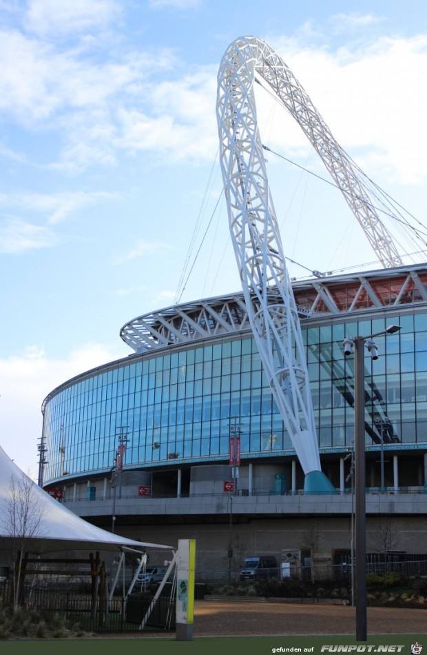 das Wembley-Stadion