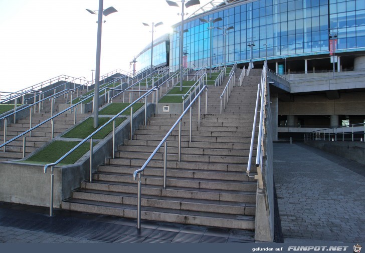 das Wembley-Stadion