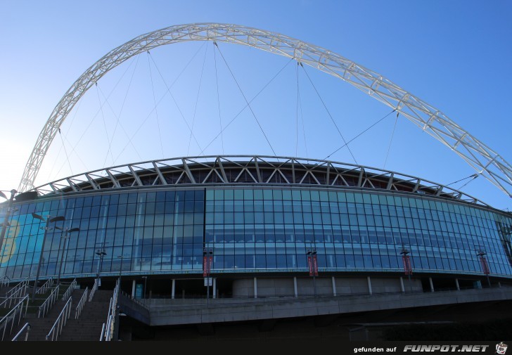 das Wembley-Stadion