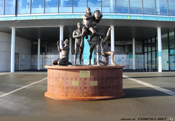 das Wembley-Stadion