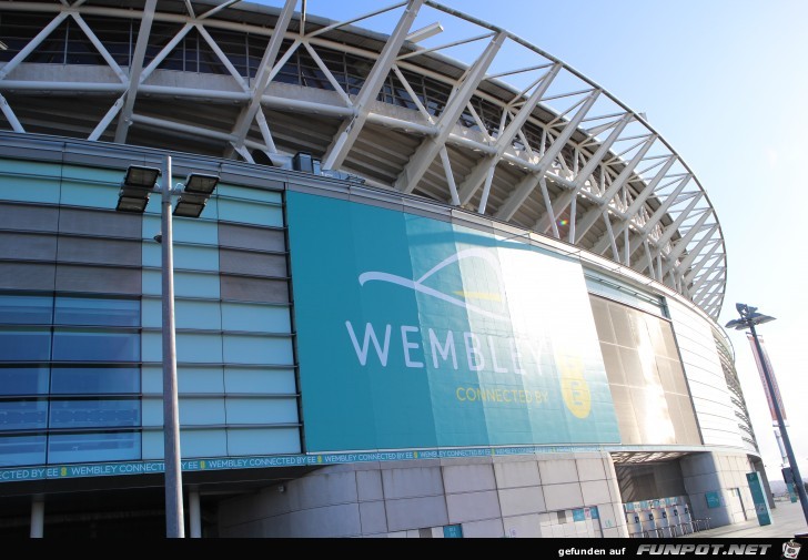 das Wembley-Stadion