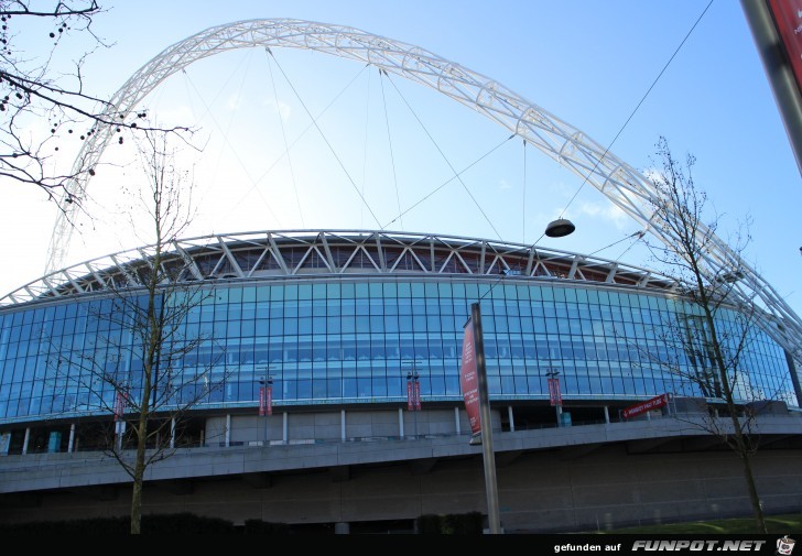 das Wembley-Stadion