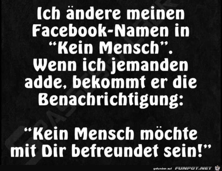 Facebook Status ndern