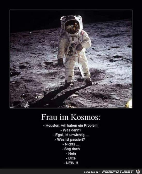 Frau im Kosmos....