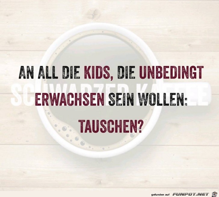 Tauschen?