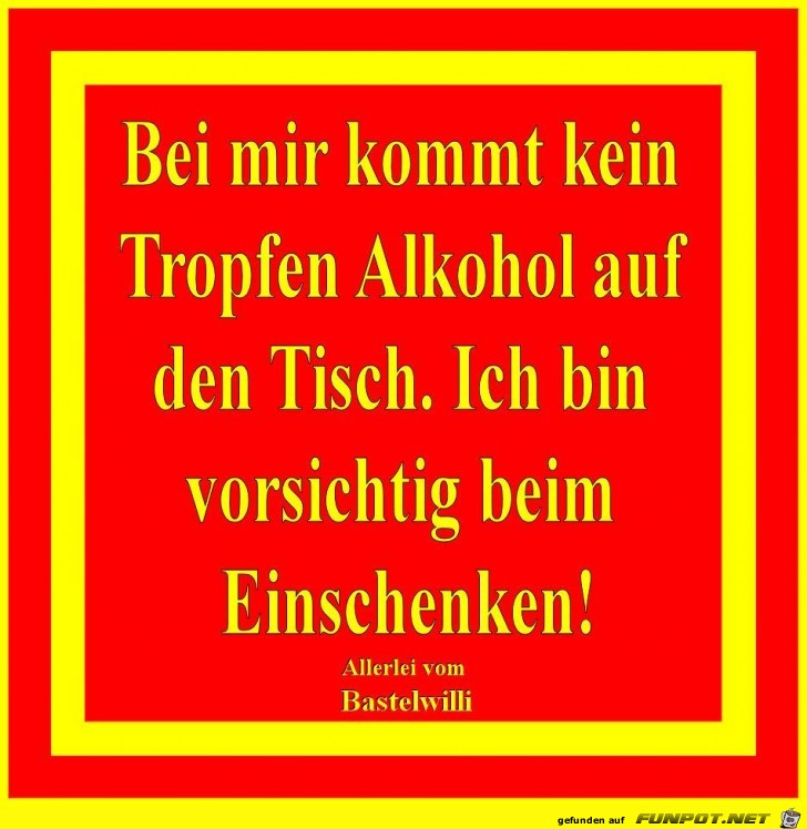 Kein Tropfen