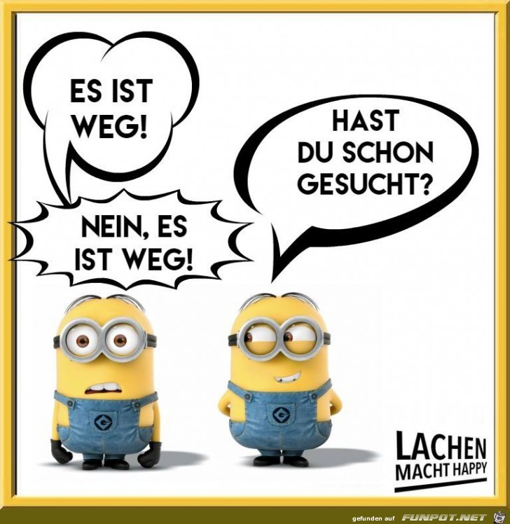 Es ist weg Es ist weg