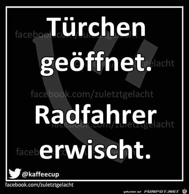 Trchen geffnet