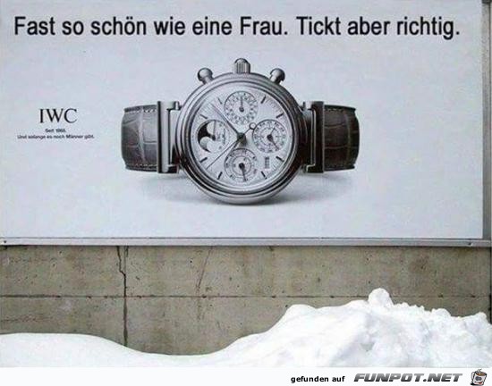 Lustige Werbung