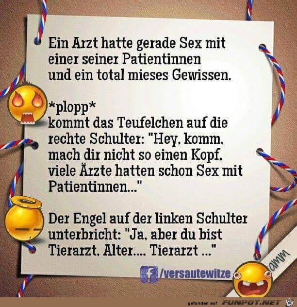 Ein Arzt hat Sex mit einer Patientin Ein Arzt hat Sex mit einer Patientin