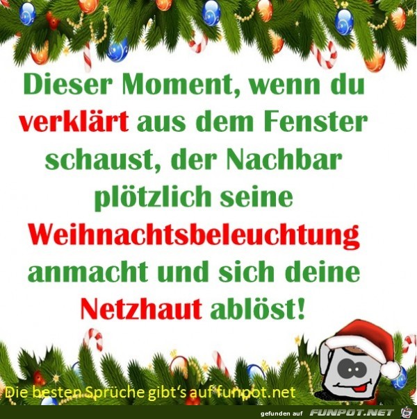 Weihnachtsbeleuchtung