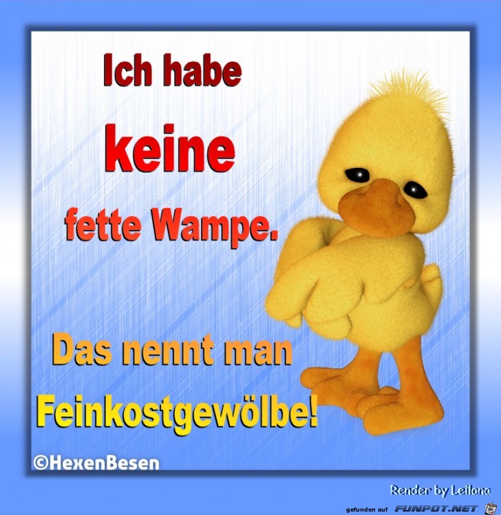 Habe keine Wampe